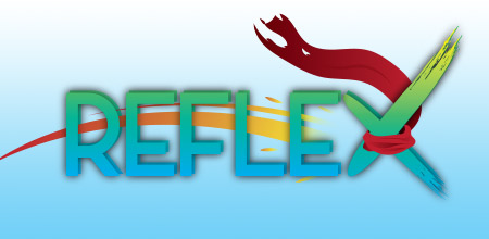 A logo I designed for a show concept based on first impressions. The X is wearing a scarf like a ninja or assassin and dodging to further establish the 'reflex' concept. 2016